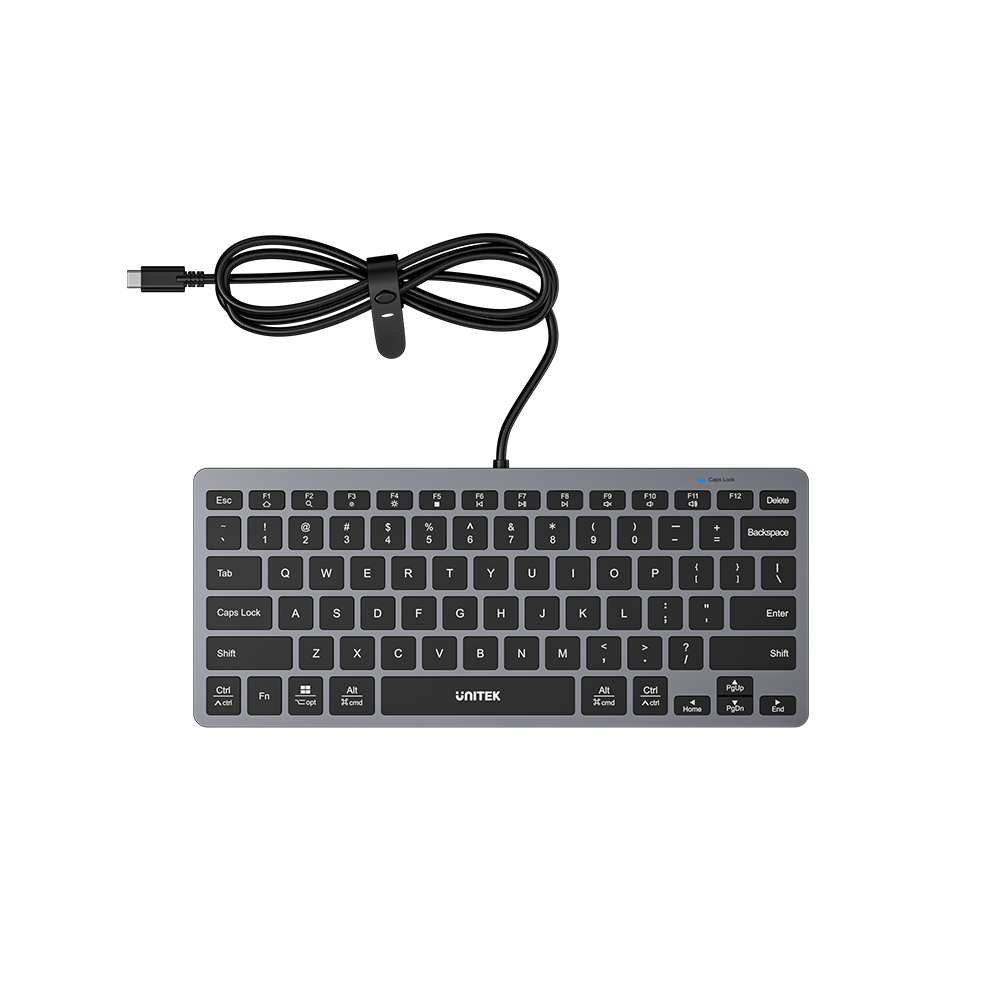 7-in-1 USB-C Ethernet Keyboard Hub