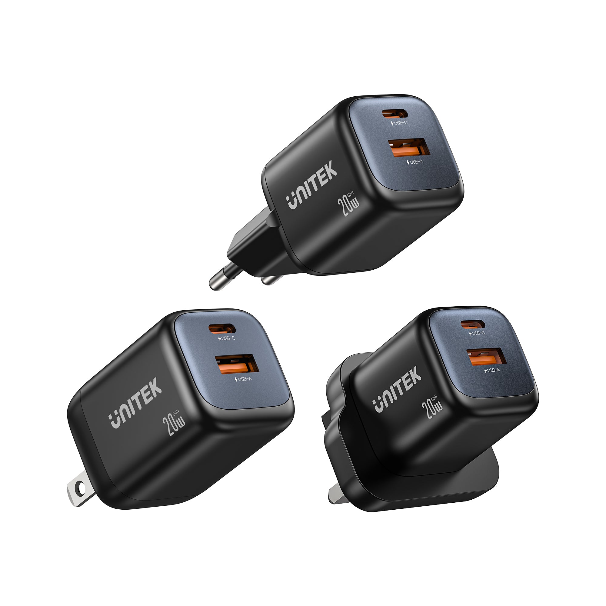 Zeno 20W Dual-Port Gan Wall Charger